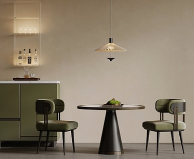 Modern tables and chairs